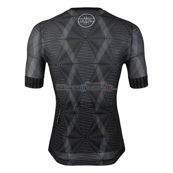 Abbigliamento Ciclismo Le Col Manica Corta 2020 Nero Grigio
